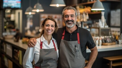 The Friendly Café Owners