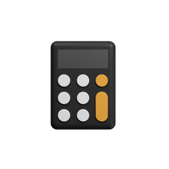 3D Calculator simple icon