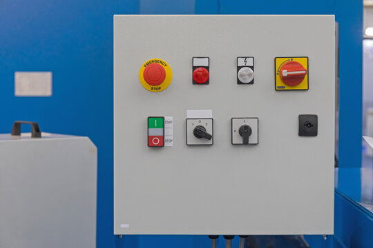 Machine Control Panel Electric Power Box in Factory