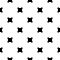 Japanese seamless pattern , Asian Contemporary embroidery motifs. Vector illustration