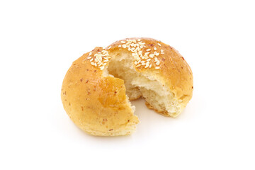bun with sesame seeds