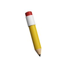 3d simple pencil