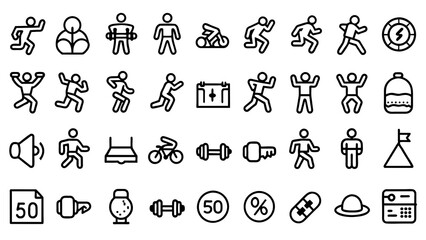 Set Of Sports Icons