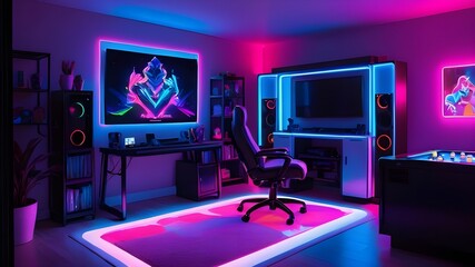 Gaming Room Delight Where Every Moment Sparks Joy