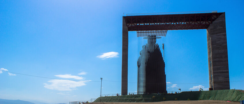 The Manto de Mar&iacute;a Divina Pastora Monument is a monumental structure dedicated to the Virgin Mary under the advocation of the Divina Pastora, considered the patron saint of Lara, Venezuela