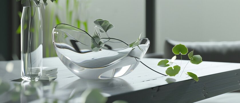 Natural Fluidity: Dynamic responsiveness mimics the gentle flow of nature in a minimalist design.