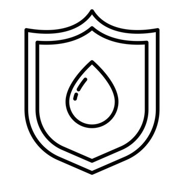 recommend clip art: shield and waterdrop