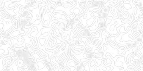 Abstract geological Topographic map patterns, lines geometric Contour maps, The concept of a conditional geography scheme with lines, black and white topographic contours lines. - obrazy, fototapety, plakaty