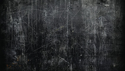 Obraz premium Old black background. Grunge texture. Blackboard Chalkboard Concrete.