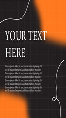 Orange Urban Style Template Post Story