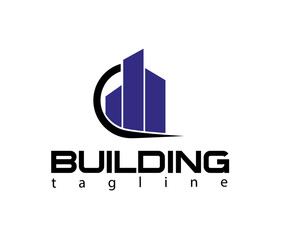 creative building logo design template