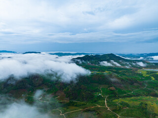 Cloud scene after rain at Daguangba, Dongfang City, Hainan, China