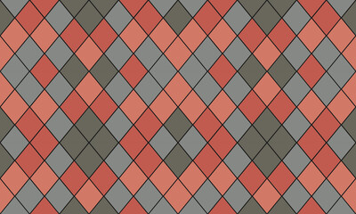 tile ceramic retro abstract shape in geometric seamless pattern style illustration.