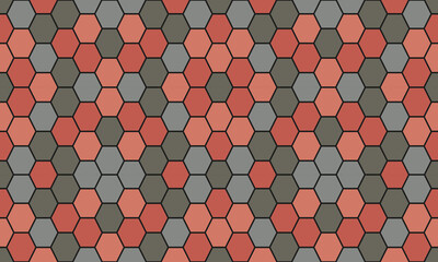 tile ceramic retro abstract shape in geometric seamless pattern style illustration.