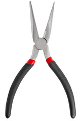 Pliers tool. On an empty background.