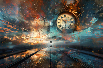 A time travel story, exploring the past, present and future