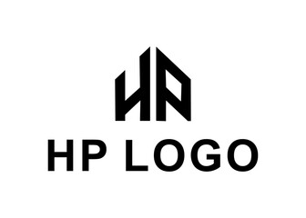 letter hp logo, design, Vector, illustration, creative icon, template