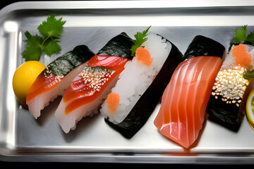 Peru,Sushi (Japan) - Fresh, raw fish served on seasoned rice.