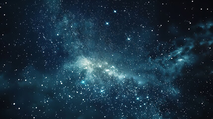 A blanket of stars shimmering in the velvety night sky