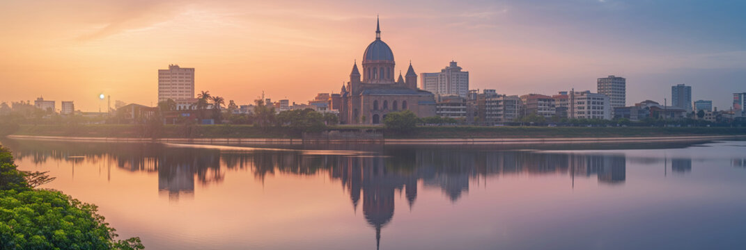 Great City in the World Evoking Yamoussoukro in Ivory Coast