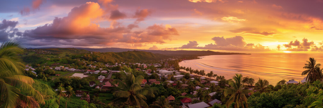 Great City in the World Evoking Apia in Samoa