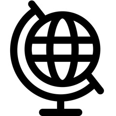 A complete list of commonly used linear black outline pack