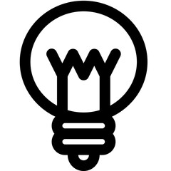 A complete list of commonly used linear black outline pack