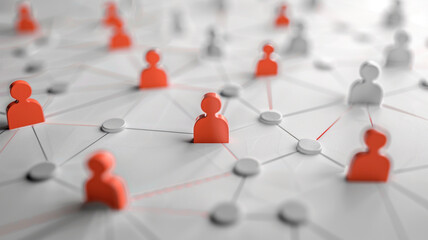 User network connection background