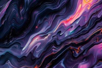 Obraz premium Mesmerizing holographic marble display texture