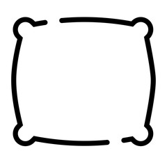 Winter gear linear  black outline icon pack