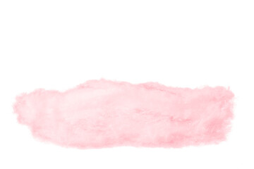 Pink absorbent cotton on a sheer background. - obrazy, fototapety, plakaty