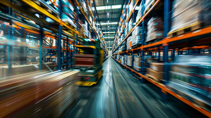 Warehouse Cost Saving Ideas and Warehouse Strategy. Warehouse Teams making decision or brainstorms to finding the right level of automation and systems - obrazy, fototapety, plakaty