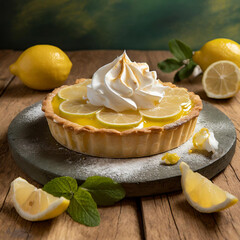 Tarte citron meringuée 