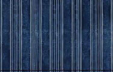 Fototapeta premium A denim texture with classic blue stripes, offering a casual and familiar background for fashion or lifestyle banners
