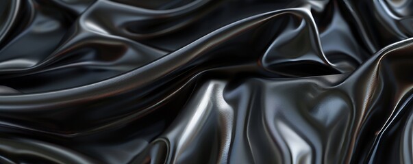 Close-up of a 3D satin fabric texture, perfect for a smooth and clean background in elegant product advertising