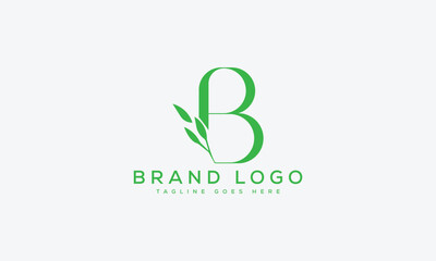 letter B logo design vector template design for brand