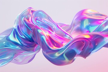 Luminous 3D marble display backdrop