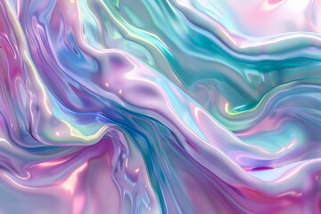 Enigmatic Holographic Marble Pattern Texture