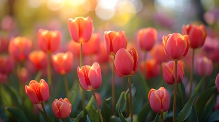 Summer Dreams Emanating in a Vibrant Floral Oasis