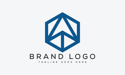 letter TA logo design vector template design for brand