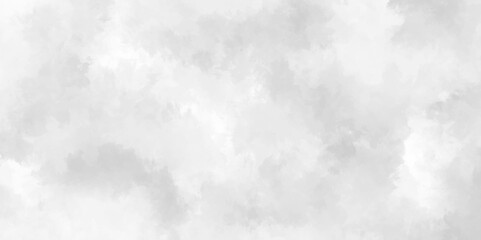 Abstract smoky watercolor background. Gray smoky design. Gray clouds on white background.