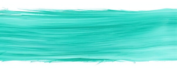 Turquoise thin barely noticeable paint brush lines background pattern isolated on white background