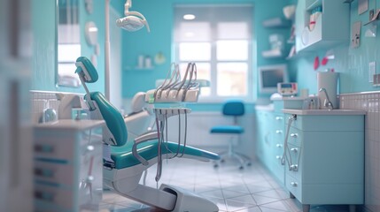 Concept of dental servicing, teeth, prosthetics. Advertising background for dentists, medical clinics. - 775152097