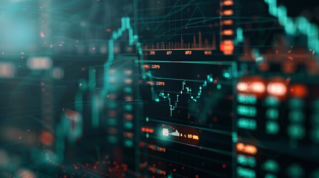 Cryptocurrency exchange platform, visualizing the trading of digital currencies in a secure and userfriendly interface low texture