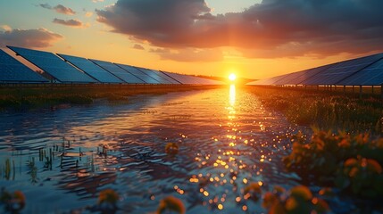 Minimalist Design Embracing Renewable Energy as a Solution to the Climate Crisis