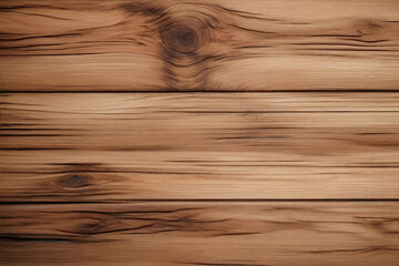 Fototapeta premium Brown wood wall wooden plank board texture background with grains and structures and scratched