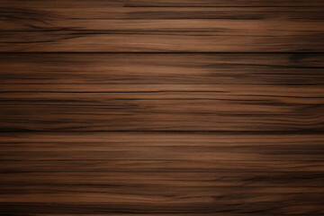 Fototapeta premium Brown wood wall wooden plank board texture background with grains and structures and scratched