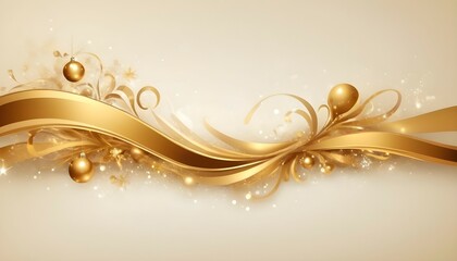 Holiday Abstract shiny color gold design element 