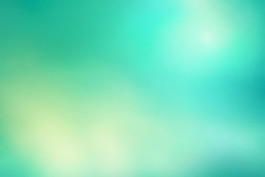 Abstract gradient smooth Blurred Bokeh Turquoise background image