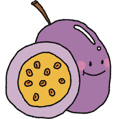 Cute Fruits Elements